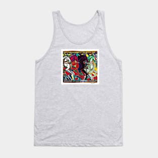 Four Horsemen of the Apocalypse - White Supremacy - Capitalism - Patriarchy - Complacency - Back Tank Top